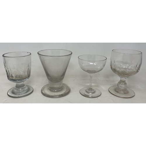 1079 - A glass rummer, and assorted other glasses (18)Provenance: On instructions of the Executors - From t... 