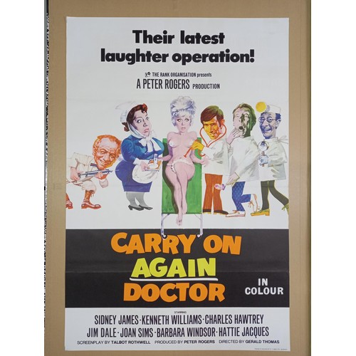 11 - Carry On Again Doctor, 1969, UK 1 sheet film poster