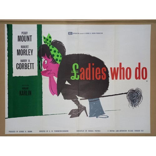 70 - Ladies Who Do, 1963, UK Quad film poster