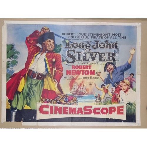 79 - Long John Silver, 1954, UK Quad film poster