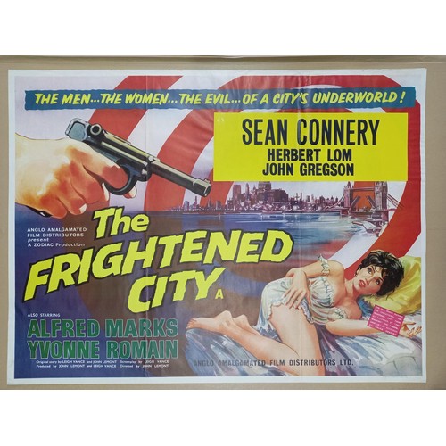 127 - The Frightened City, 1961, UK Quad film poster