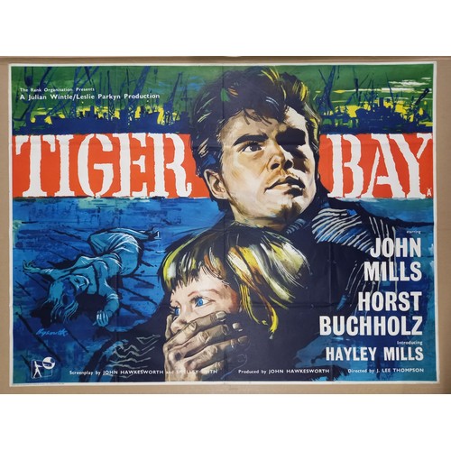 128 - Tiger Bay, 1959, UK Quad film poster