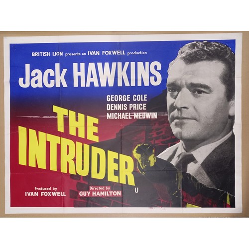 130 - The Intruder, 1953, UK Quad film poster