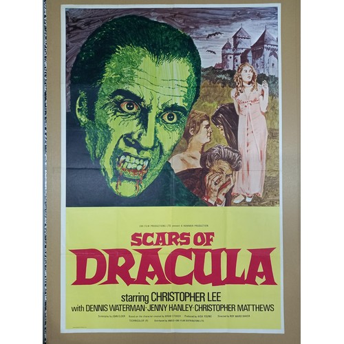 135 - Scars of Dracula, 1970, UK 1 sheet film poster