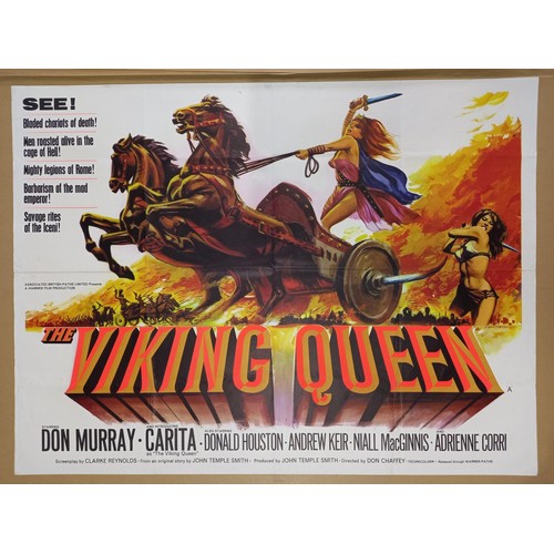 136 - The Viking Queen, 1967, UK Quad film poster