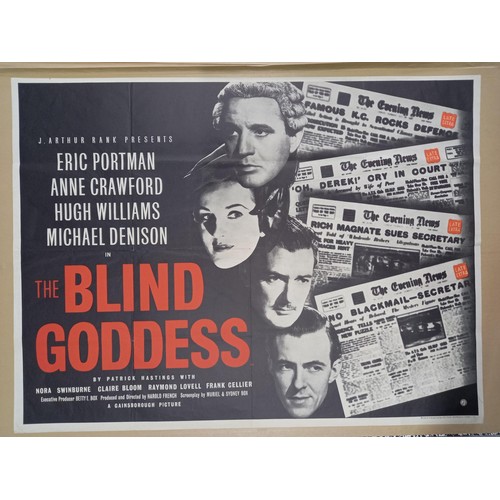 146 - Blind Goddess, 1948, UK Quad film poster