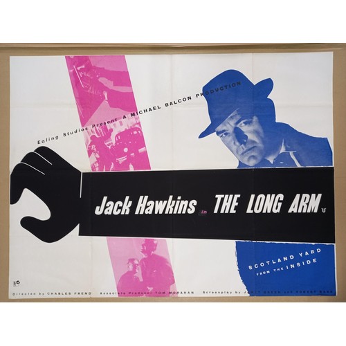 154 - The Long Arm, 1956, UK Quad film poster