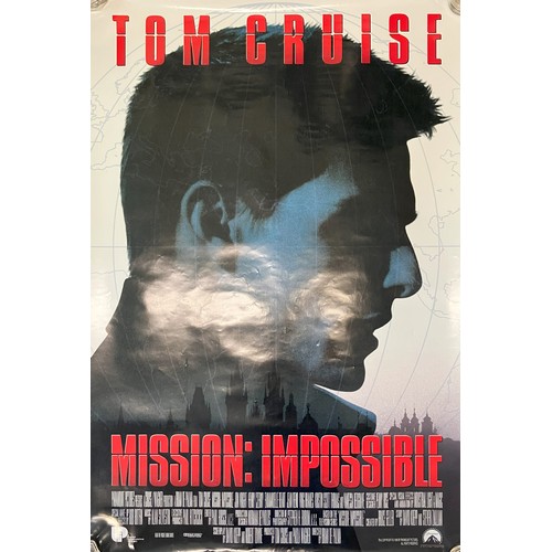 171 - A British quad film poster, James Bond Goldeneye (1995), Mission Impossible (2), The Rock, Strange D... 