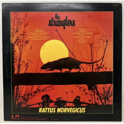 212 - The Stranglers, IV, and No More Heroes vinyl LP records