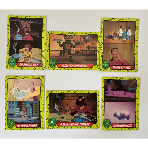 193 - A set of Teenage Mutant Hero Turtles, 1990 Mirage Studios Tops cards, a full set, including many dup... 