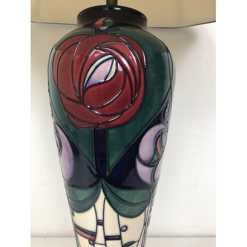 360 - A Moorcroft table lamp, 36 cm high