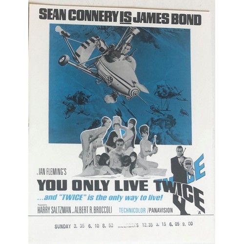 157 - You Only Live Twice, 1967, UK Flyer 10 inch x 8 inch