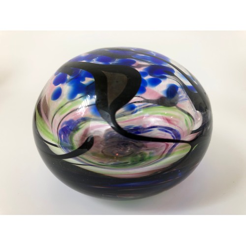 440 - Six glass paperweights