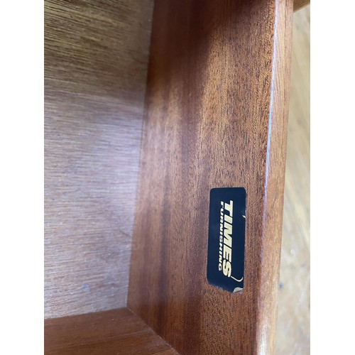 479 - A G-Plan teak chest, having six drawers, 56 cm wide, another similar with four drawers, 73 cm wide, ... 