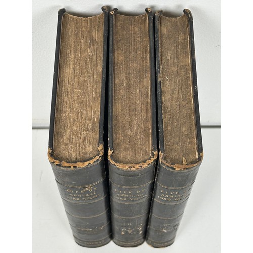 741 - Clarke (James), The Life and Services of Horatio, Viscount Nelson, 3 volumes