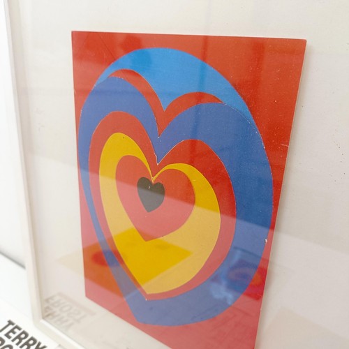 663 - Terry Frost (British 1915-2003), Seven Hearts, print, dated 1987, signed verso, artist label verso, ... 