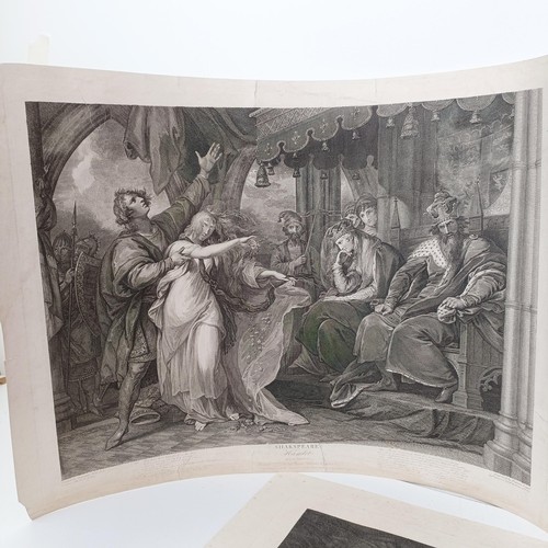 680 - ***Withdrawn*** A 19th century print, Shakespeare Othello Act V, Scene II, 67 x 50 cm, Shakespeare M... 