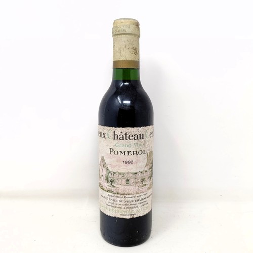 1514 - A half bottle of Pomerol, 1992 and bottle of Tyrrell's Hunter River, 1986 (2)