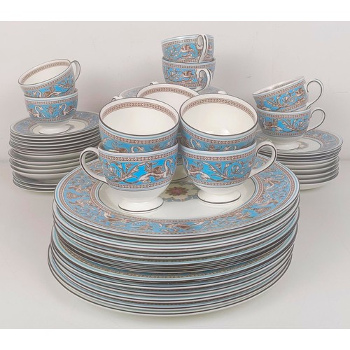 1218 - A Wedgwood Florentine pattern dinner service (qty)