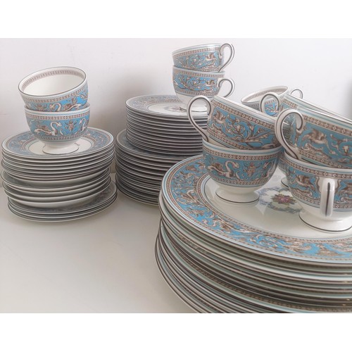 1218 - A Wedgwood Florentine pattern dinner service (qty)