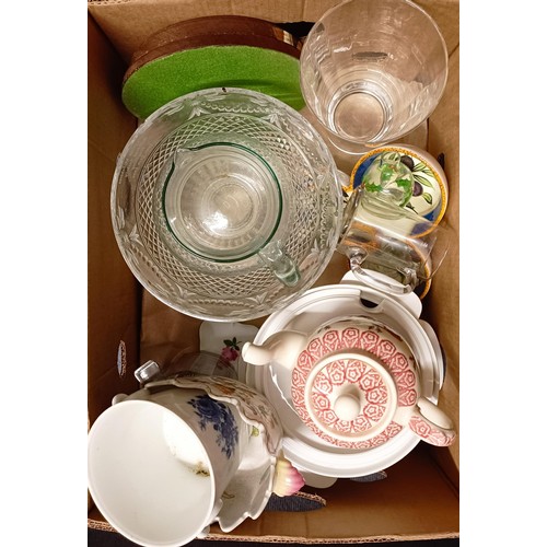 1246 - Assorted ceramics, books and other items (6 boxes)