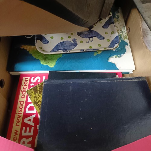 1246 - Assorted ceramics, books and other items (6 boxes)