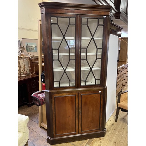 1522 - A corner cabinet, 100 cm wide