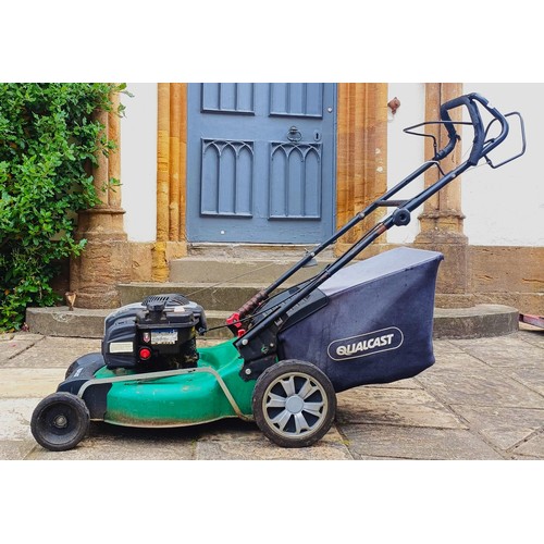 1487 - A Qualcast petrol garden lawnmower