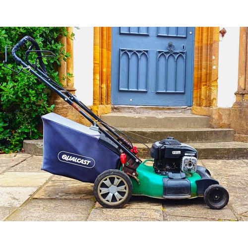 1487 - A Qualcast petrol garden lawnmower