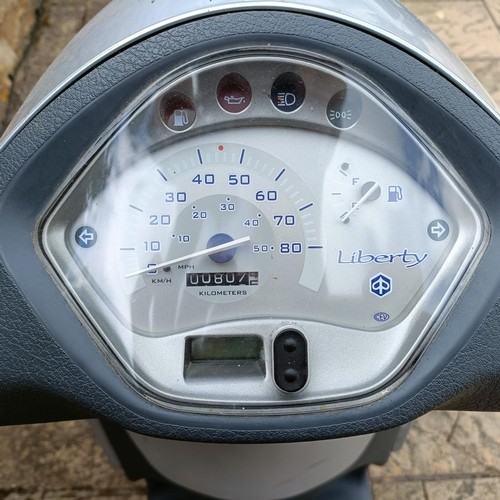 1200 - A 2006 Piaggio Liberty moped, registration number WX06 HTP, silver, not used for several years, last... 