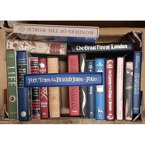 752 - Folk Tales Of The British Isles, published Folio Society, and assorted other Folio Society books (bo... 