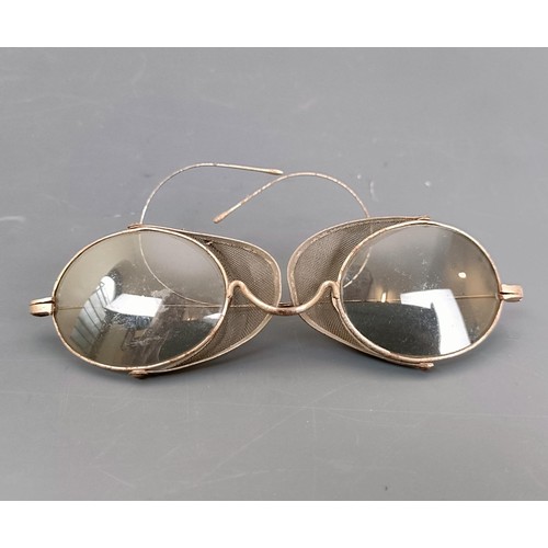 67 - A pair of silver spectacles, and two other pairs (3)