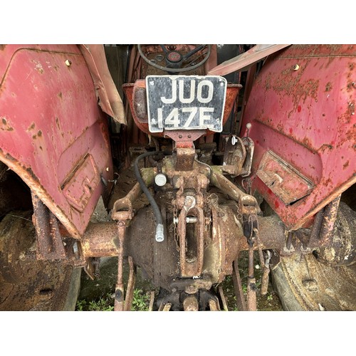 61 - A Massey-Ferguson 165 tractor, we understand this has a water pump issue, no documents