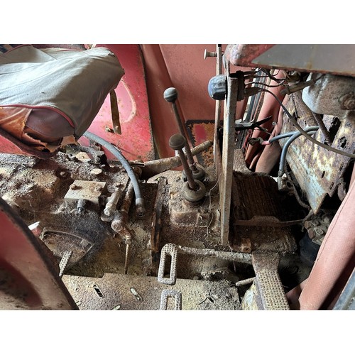 61 - A Massey-Ferguson 165 tractor, we understand this has a water pump issue, no documents