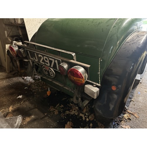 86 - 1930 Alvis TJ 12/50 DHCRegistration number LJ 2971Chassis number 8624Engine number 9095Cross & E... 