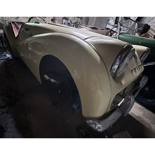 87 - 1958 Triumph TR3ARegistration number EYI 506Chassis number TS25731**We understand the engine in this... 