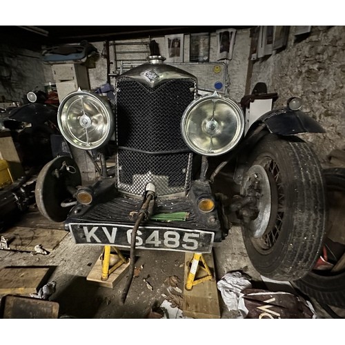 88 - 1933 Riley 9 Tourer/Special<br />Registration number KV 6485<br />Chassis number 6022491<br />Blue w...