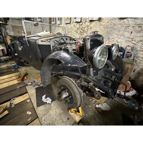 88 - 1933 Riley 9 Tourer/Special<br />Registration number KV 6485<br />Chassis number 6022491<br />Blue w...