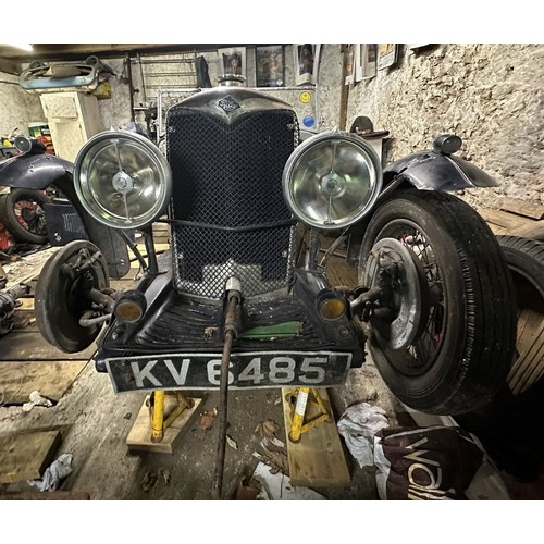 88 - 1933 Riley 9 Tourer/Special<br />Registration number KV 6485<br />Chassis number 6022491<br />Blue w...