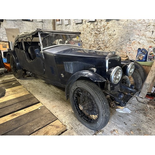 88 - 1933 Riley 9 Tourer/Special<br />Registration number KV 6485<br />Chassis number 6022491<br />Blue w...