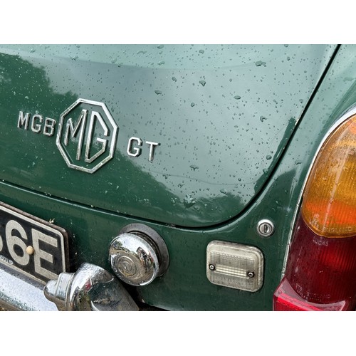 89 - 1967 MGB GT Mk I<br />Registration number LAO 666E<br />Chassis number GHD3/125859<br />British raci...