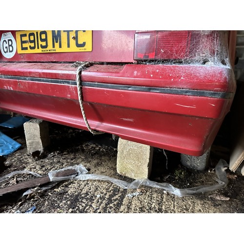 91 - 1988 Citroen BX19 RDRegistration number E919 MTCRedOwned since 1993Barn stored for several yearsWith... 