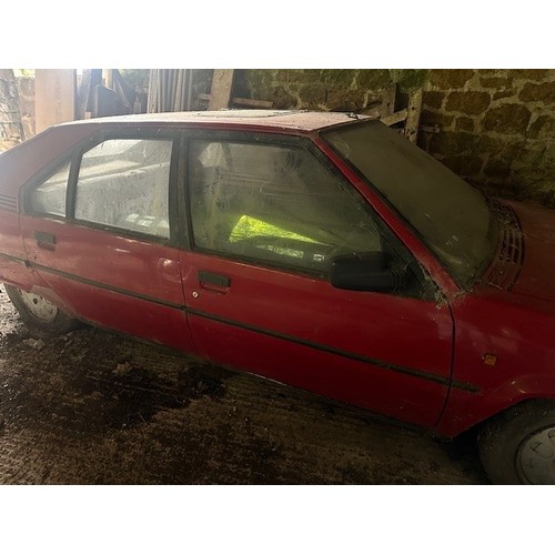 91 - 1988 Citroen BX19 RDRegistration number E919 MTCRedOwned since 1993Barn stored for several yearsWith... 