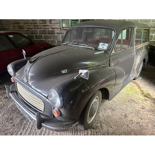 92 - 1962 Morris Minor TravellerRegistration number 664 TKLRose taupeLast MOT expired 2013Owned since 201... 