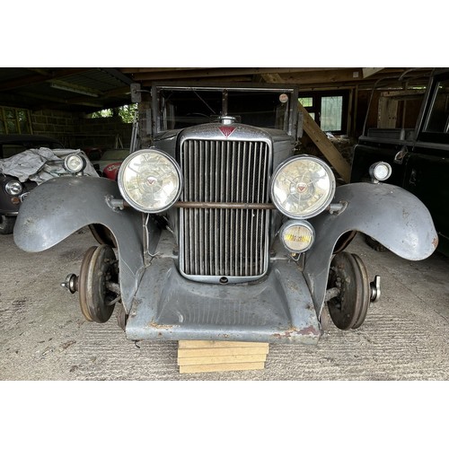 93 - 1933 Alvis Silver Eagle TC 19.82 Mayfair Special All-WeatherRegistration number LJ 7368Chassis numbe... 