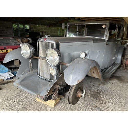 93 - 1933 Alvis Silver Eagle TC 19.82 Mayfair Special All-WeatherRegistration number LJ 7368Chassis numbe... 