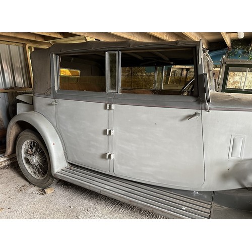 93 - 1933 Alvis Silver Eagle TC 19.82 Mayfair Special All-WeatherRegistration number LJ 7368Chassis numbe... 