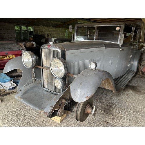 93 - 1933 Alvis Silver Eagle TC 19.82 Mayfair Special All-WeatherRegistration number LJ 7368Chassis numbe... 