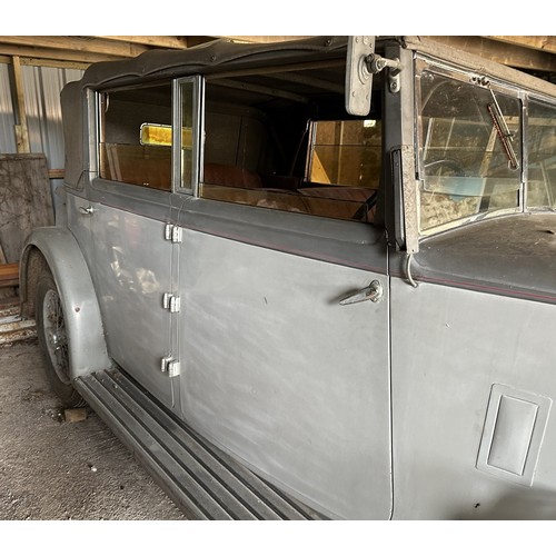 93 - 1933 Alvis Silver Eagle TC 19.82 Mayfair Special All-WeatherRegistration number LJ 7368Chassis numbe... 