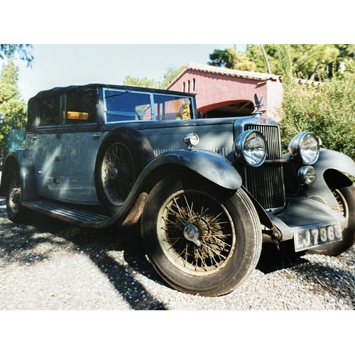 93 - 1933 Alvis Silver Eagle TC 19.82 Mayfair Special All-WeatherRegistration number LJ 7368Chassis numbe... 